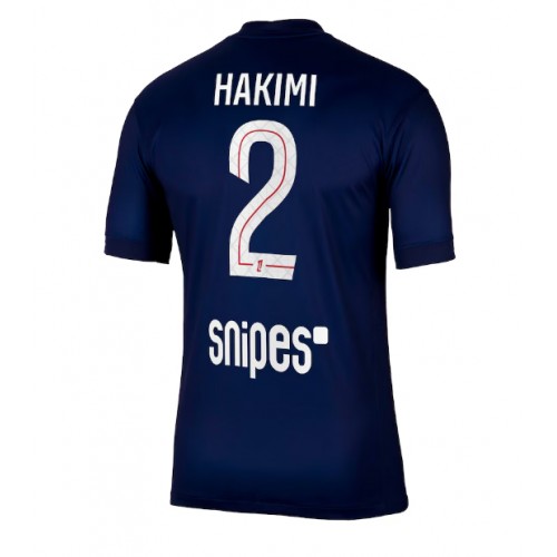 Paris Saint-Germain Achraf Hakimi #2 Replica Home Stadium Shirt 2025-26 Short Sleeve